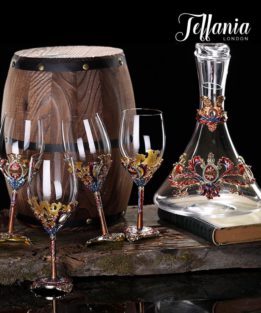 May Large Wine or Water Glass Set - Luxury Designer Stemware – f f e r r o  n e - Designer and Luxury Glass and Tableware